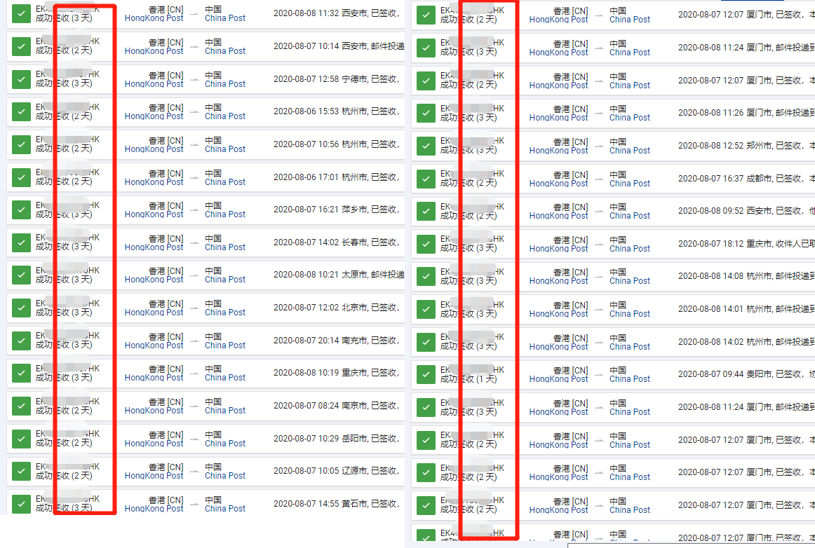 香港e特快時效-紅旗速運