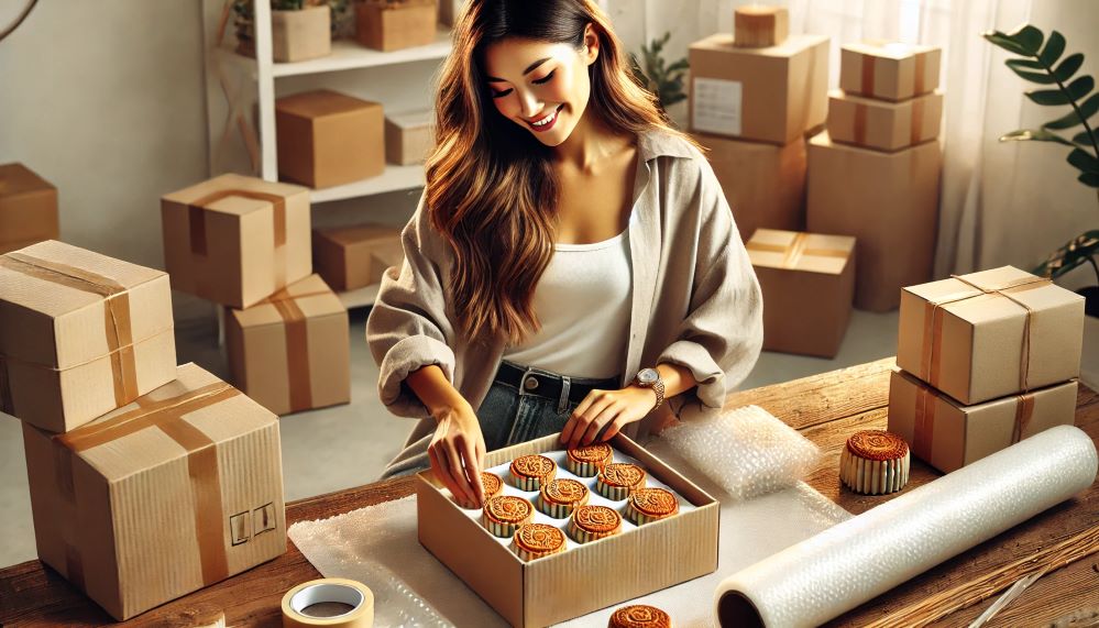 德國(guó)集運(yùn)專(zhuān)線(xiàn)，中秋月餅輕松郵寄德國(guó)