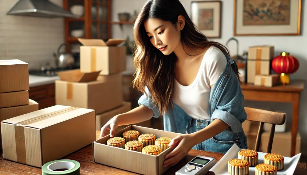 中秋月餅遠(yuǎn)寄韓國：紅旗速運(yùn)幫你實(shí)現(xiàn)家人團(tuán)圓